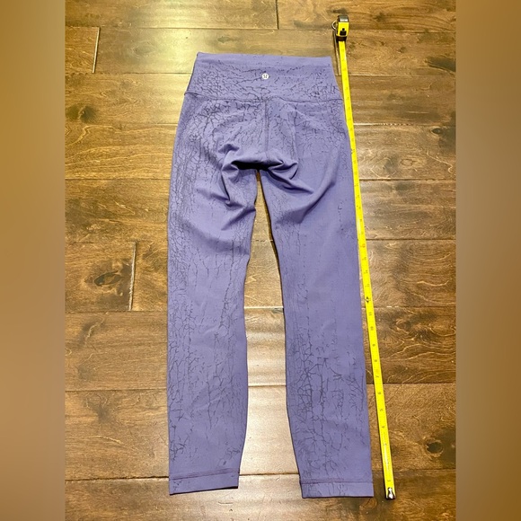 Lululemon Wunder Train High-Rise Tight 25” Thread Dye Size 4 - Picture 3 of 6